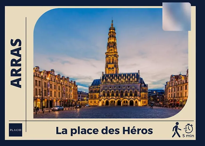 Apartment Le Scottmanhouse - Prive - Centre - Gare - Wi-fi Arras